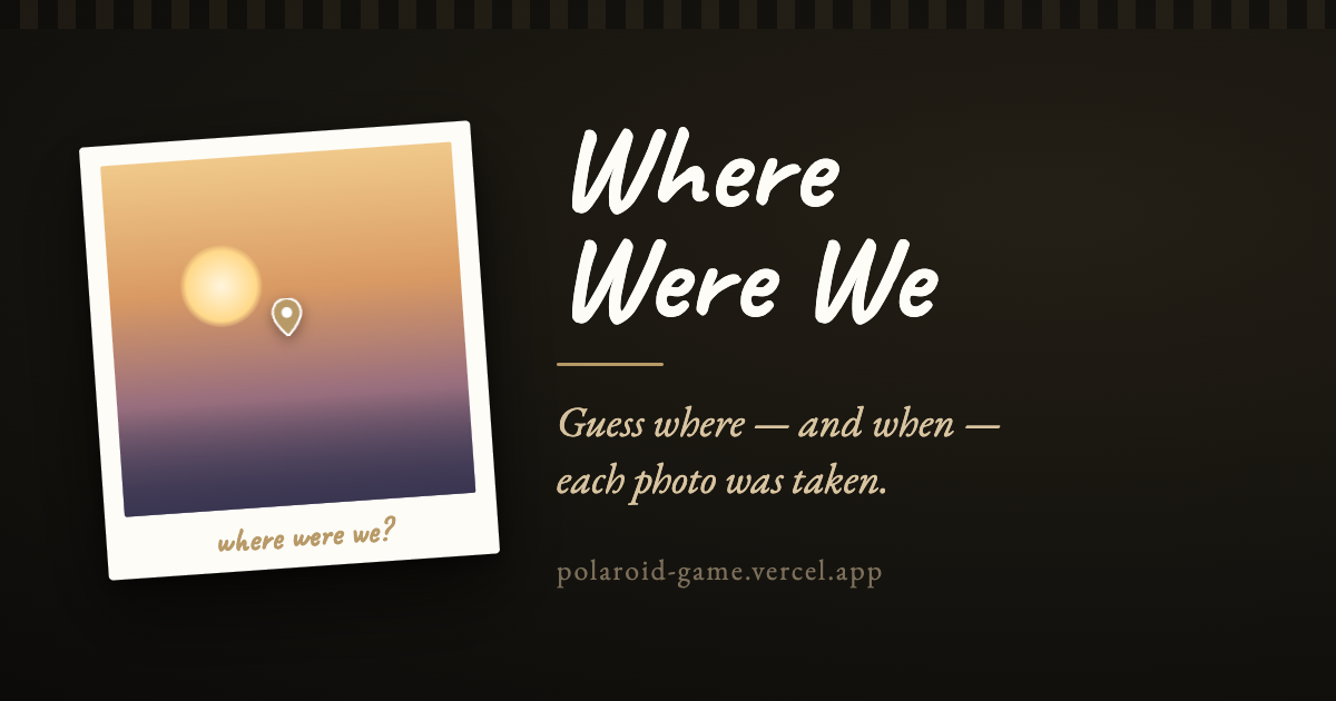 wherewerewe.app image